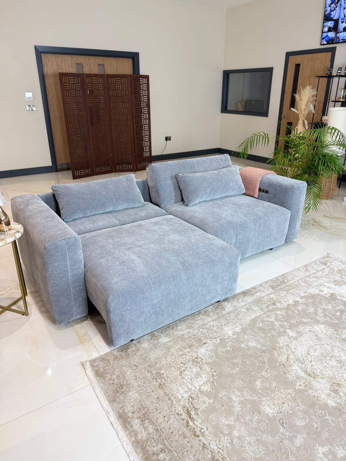 Sycamore Sofabed Grey Electric