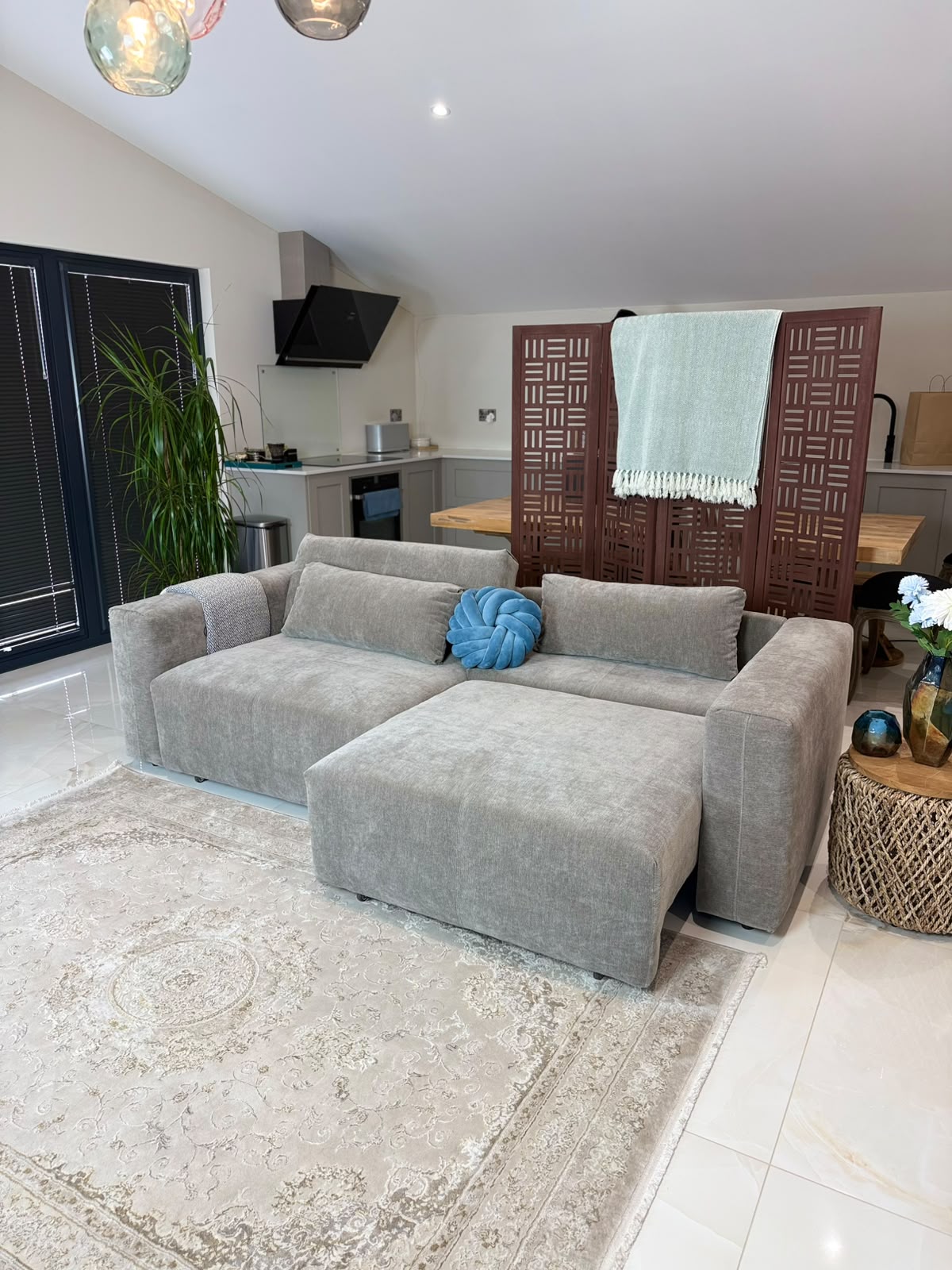Sycamore Sofabed Beige Electric