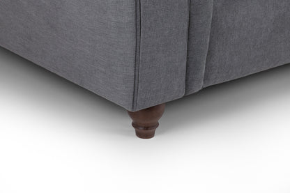 Windsor Fullback Sofa Grey Large Corner