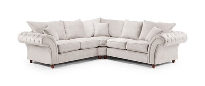Windsor Fullback Sofa Stone Large Corner