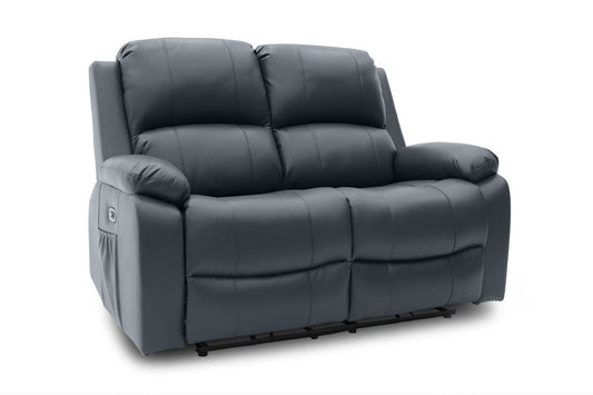 Axel Electric Recliner Sofa Grey 2 Seater