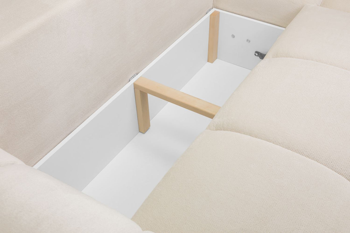 Azzuro Sofabed Cream Universal Corner