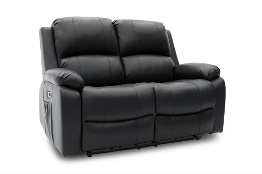 Axel Electric Recliner Sofa Black 2 Seater