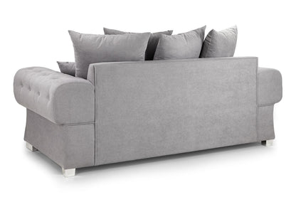 Verona Scatterback Sofa Grey 3 Seater