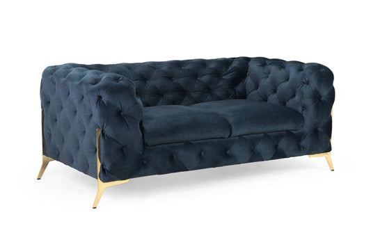 Chelsea Chesterfield Sofa Deep Ocean 2 Seater