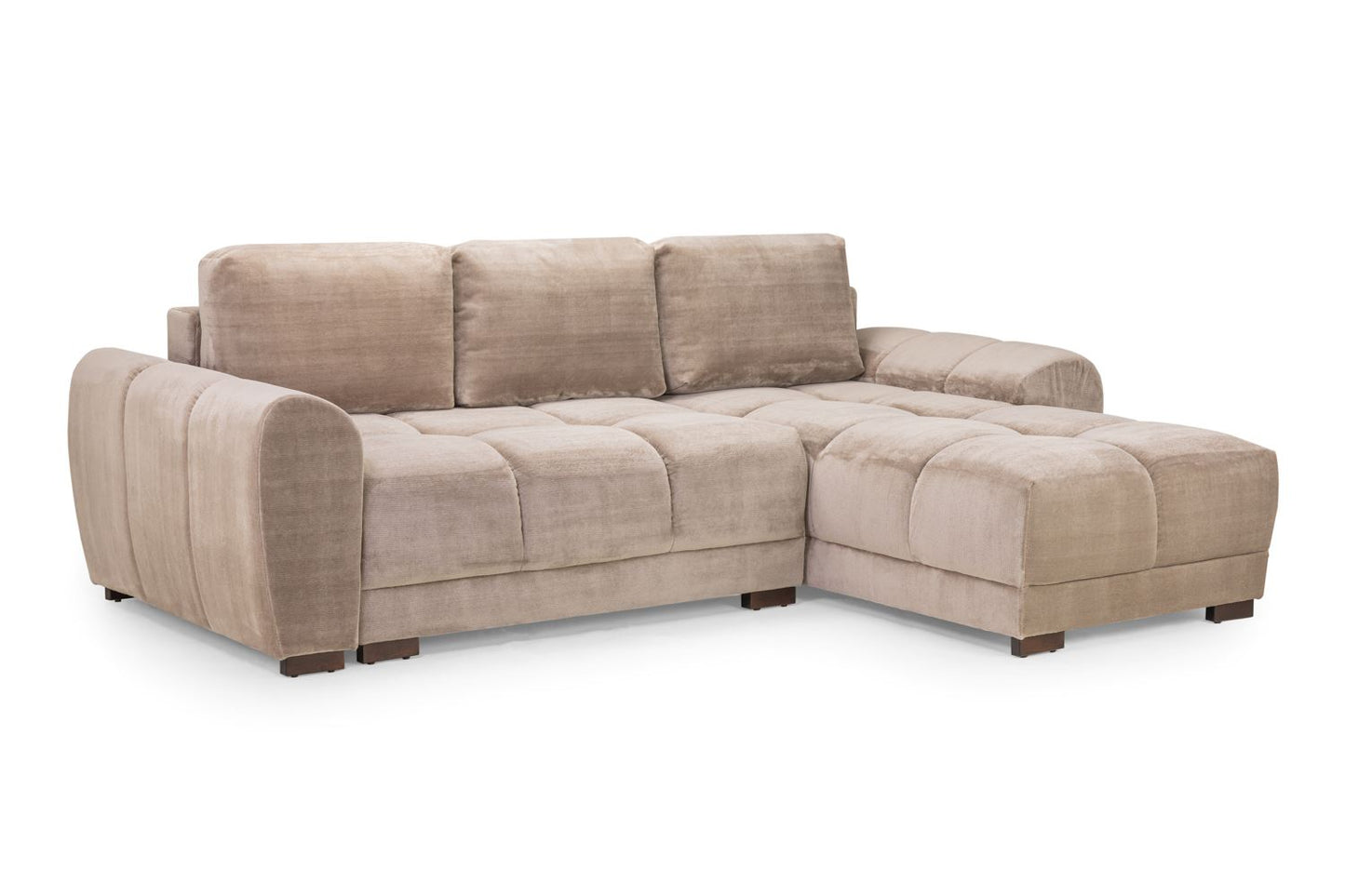 Azzuro Sofabed Mocha Universal Corner