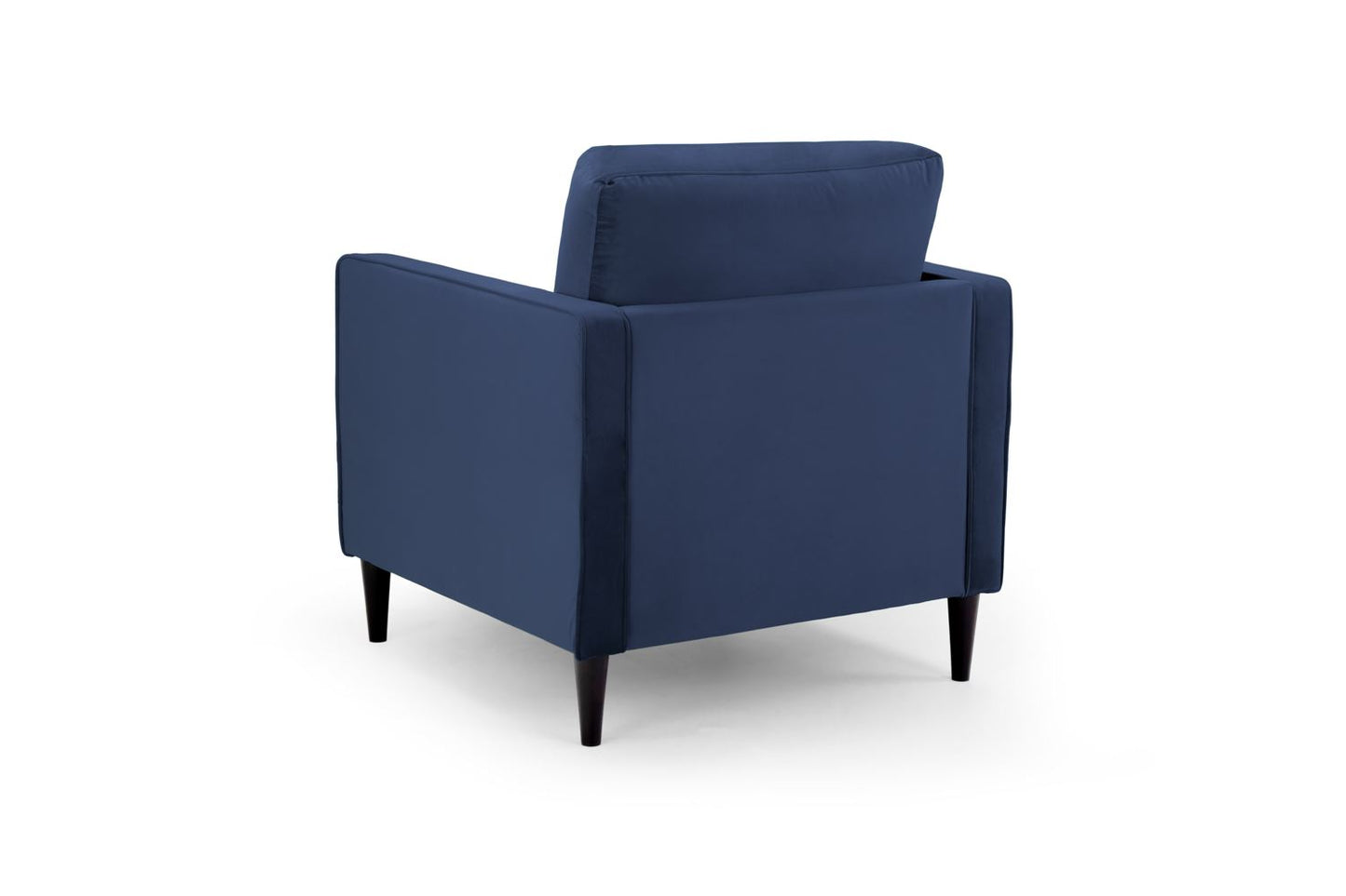 Harper Sofa Plush Blue Armchair