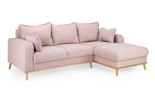 Briar Sofa Pink Right Hand Facing Corner