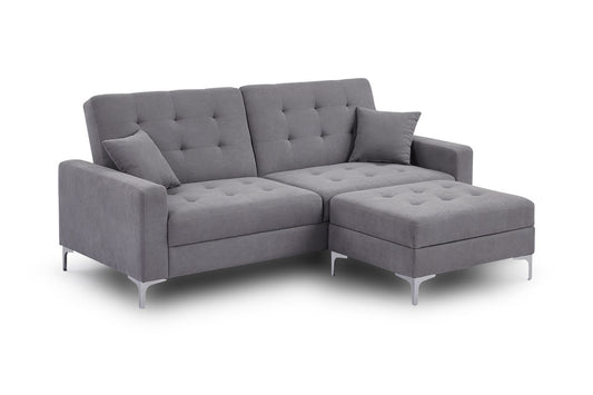 Brook Sofabed Grey Universal Corner