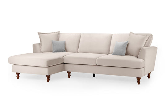 Bari Sofa Beige Left Hand Facing Corner