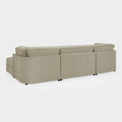 Belgravia Sofa Beige U Shape Corner