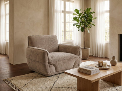 Marigold Sofa Beige Armchair